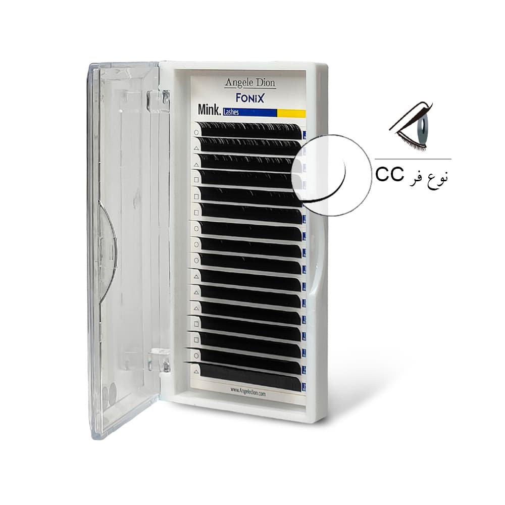 مژه اکستنشن فونیکس فرCC(20ردیفه)