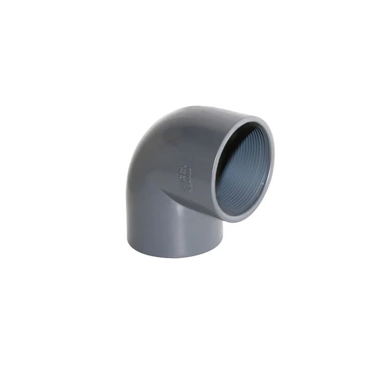 زانو 90 درجه چسبی 75 UPVC پیمتاش
