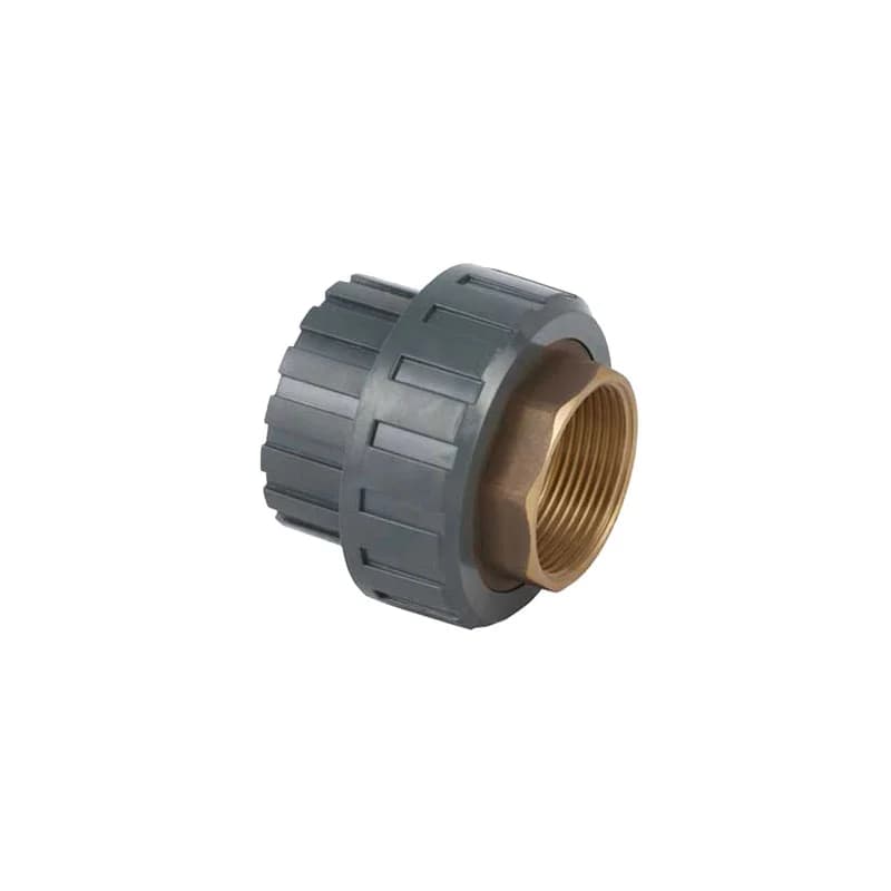 مهره ماسوره یکسر دنده برنجی “1/2 * 20 UPVC پیمتاش