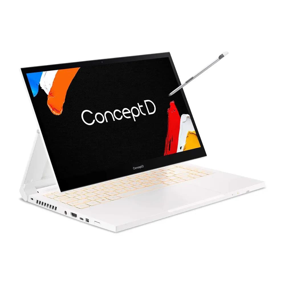 لپ تاپ اسیر Acer Concept_D | i7-10850U | 16G | 512G | 6GB RTX 3000 | 15.6”4K TOUCH Folio+pen (استوک)