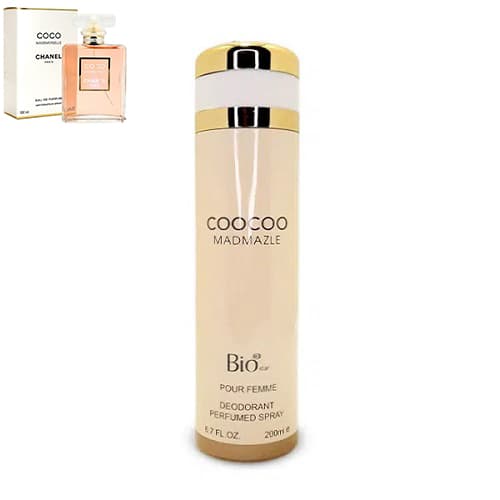 اسپری بدن رایحه عطر شنل کوکو مادمازل-کوکو شانل | Chanel Coco Mademoiselle حجم 200