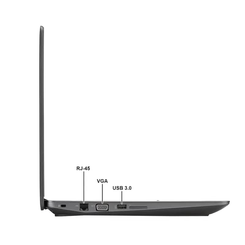 لپ تاپ اچ پی| HP ZBook 17 G5 | i7-8850H | 32G | 512G | 6GB P3200 | 17″FHD (استوک) — تصویر ۳