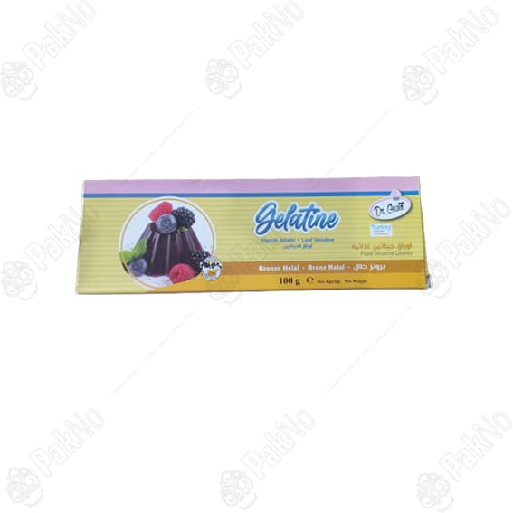 ورق ژلاتین 100گرمی