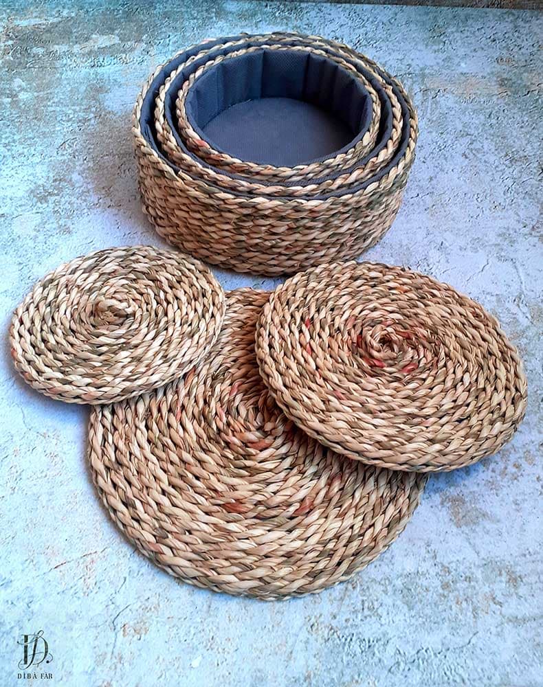 باکس سه تیکه گرد(دردار)