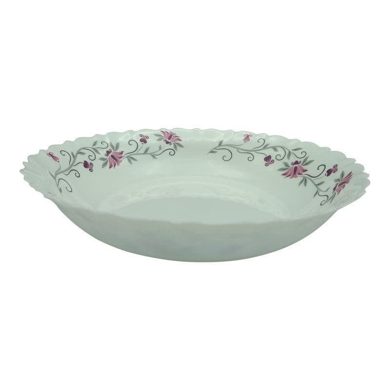 دیس گرد گود (مرغ خوری) پارس اپال مدل لیندا کد 124 بسته 4 عددی — تصویر ۲