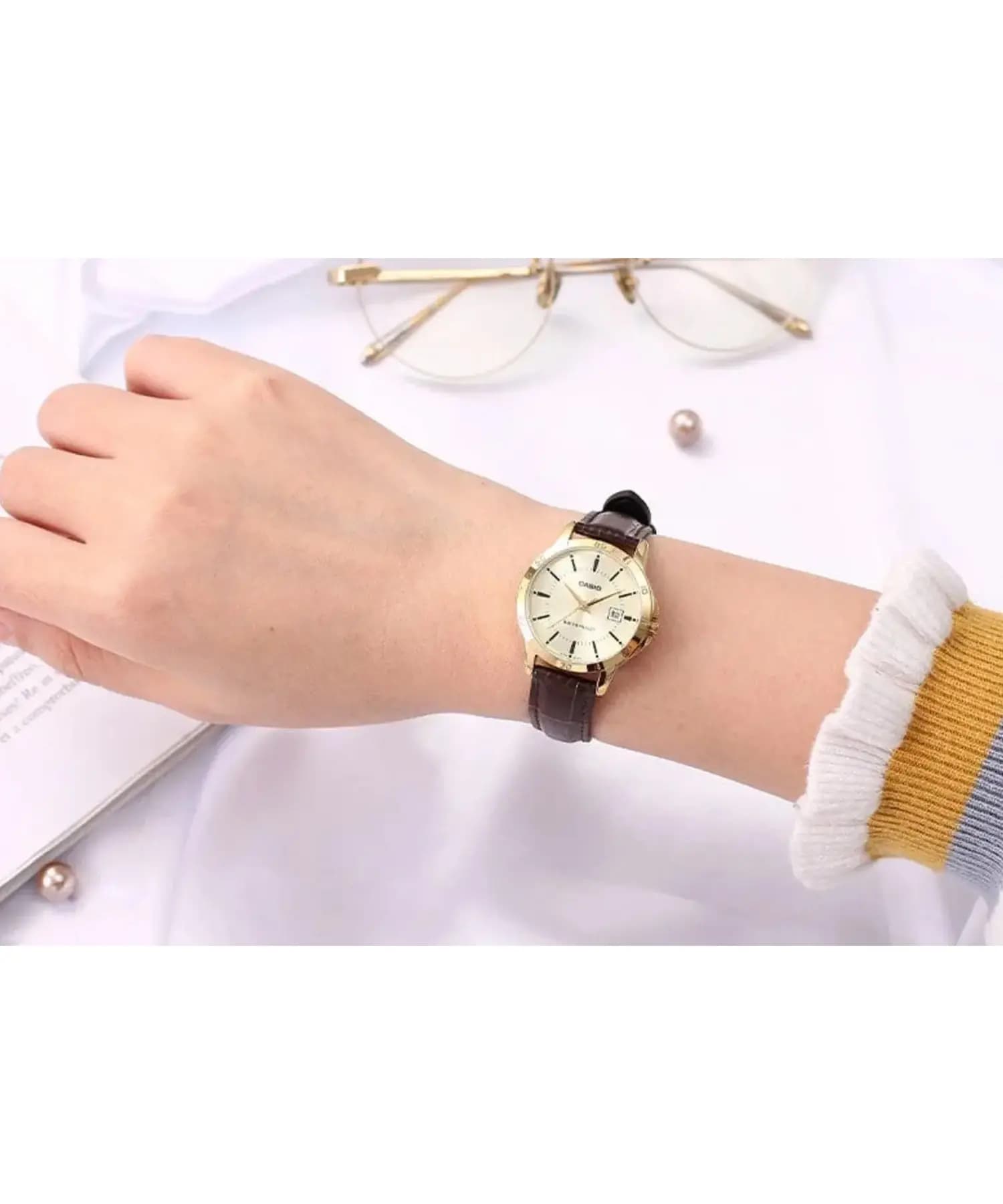 ساعت مچی زنانه کاسیو CASIO مدل LTP-V004GL-9AUDF — تصویر ۵
