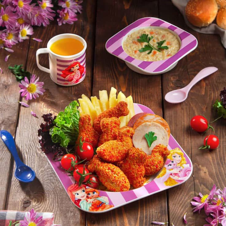 سرویس غذای کودک 5 تکه ایرمان (24)/m0025