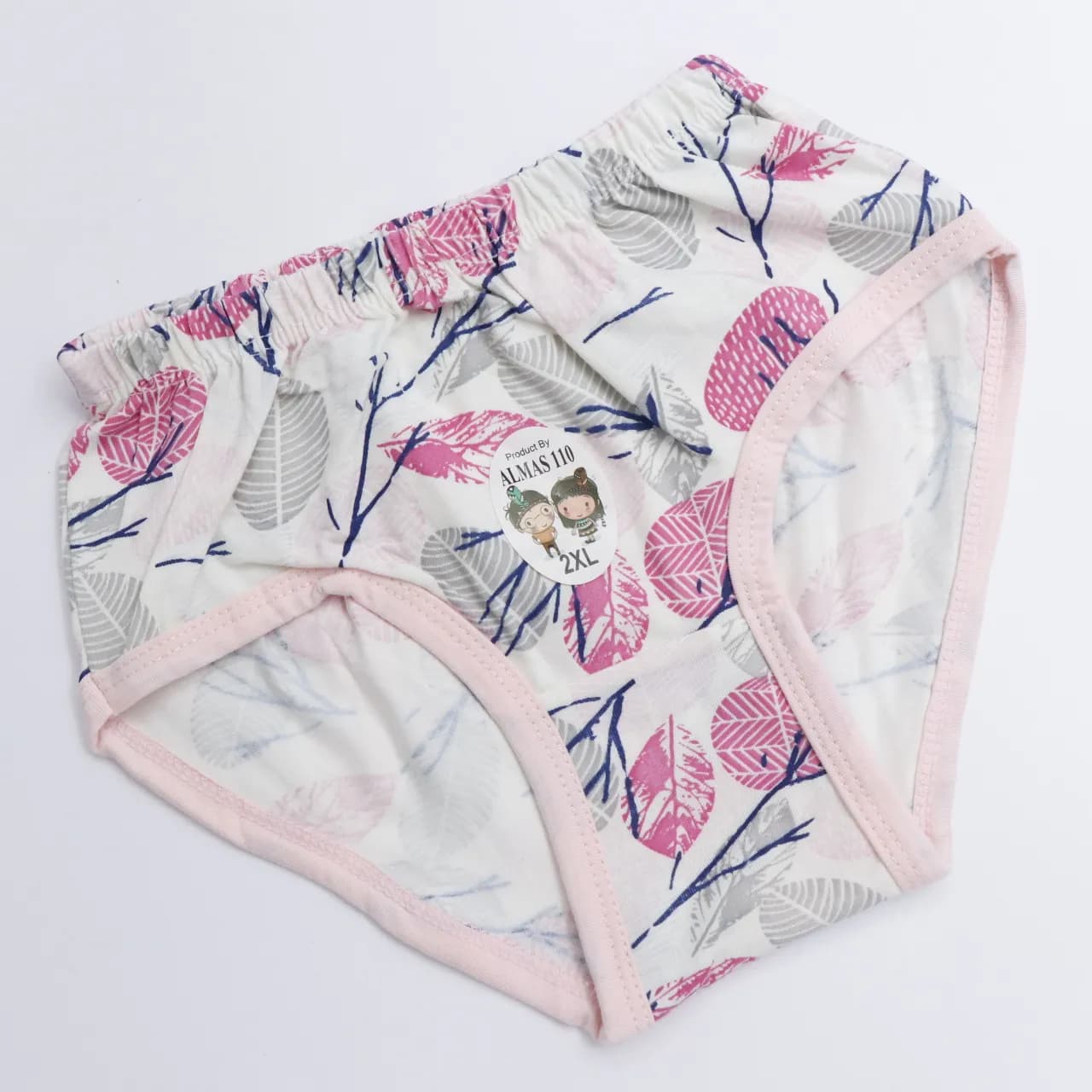 شورت بچه گانه الماس سایز 2XL طرح برگ 11886 کد 3