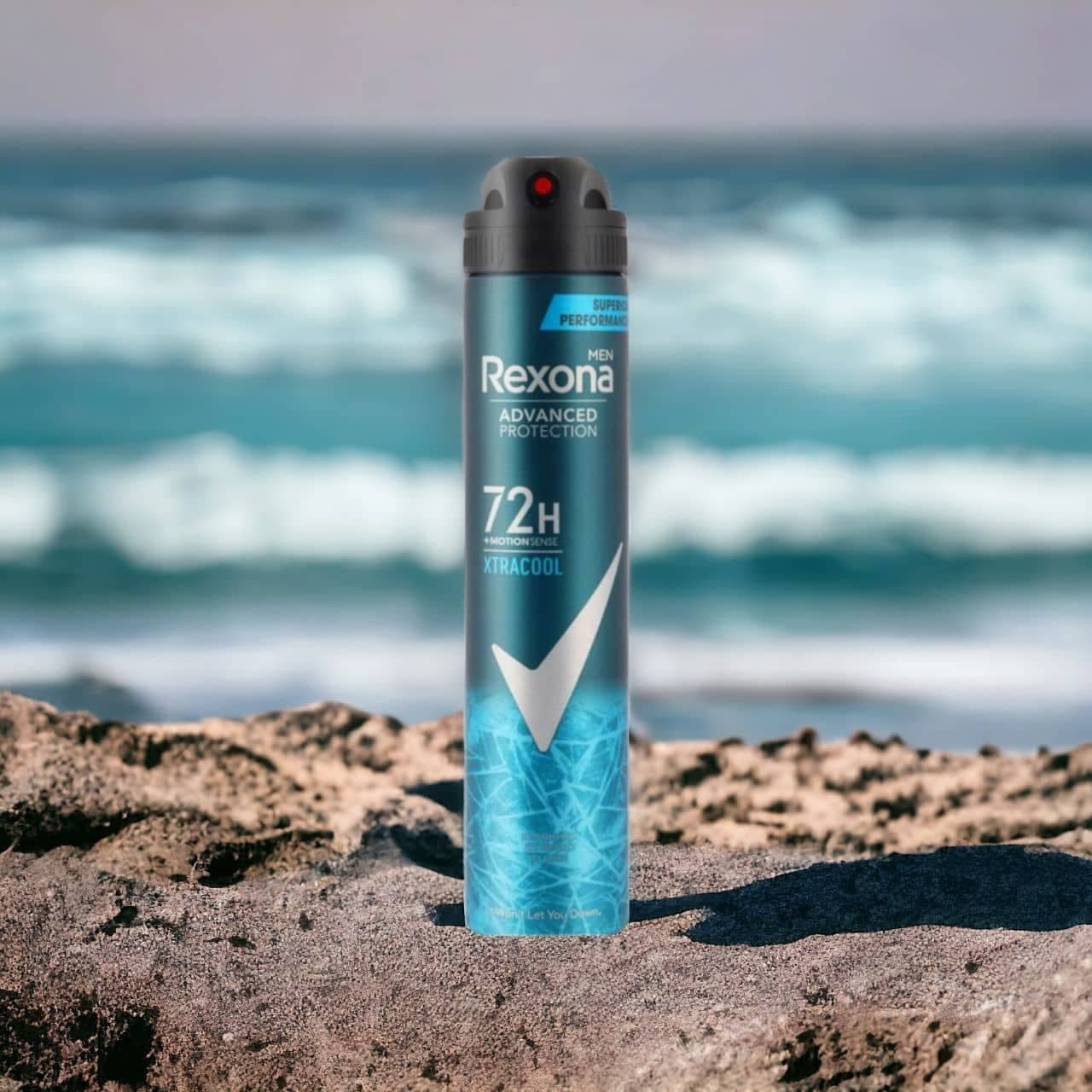 اسپری ضد تعریق مردانه آبی رکسوناRexona مدل 72 ساعته XtraCool حجم 200 میلی لیتر — تصویر ۲