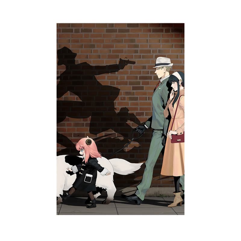 تابلو مدل انیمه اسپای فمیلی spy x family anime 18 — تصویر ۲