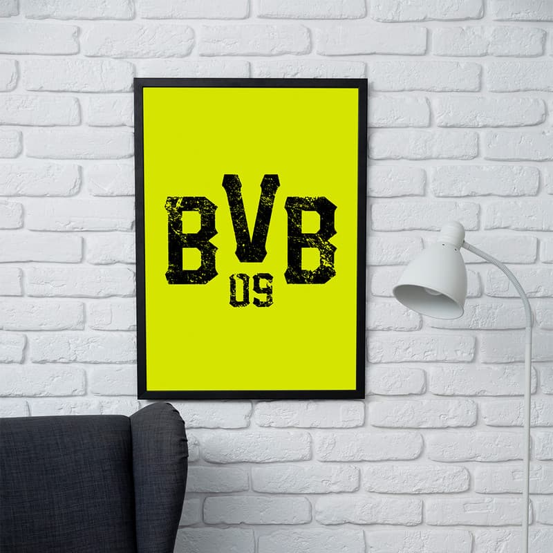 تابلو مدل دیواری طرح دورتموند Dortmund کد FD531 — تصویر ۲