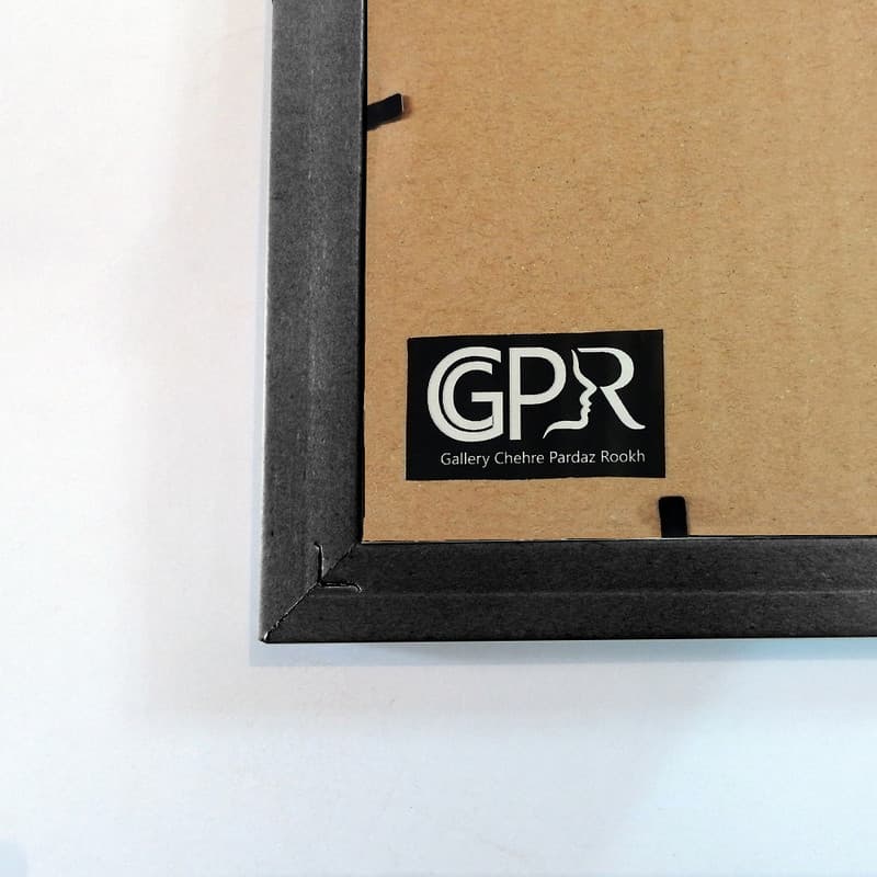 تابلو مدل گالری چهره پرداز رخ مدل تزئینی طرح کالاف دیوتی کد GCPA10002 — تصویر ۲