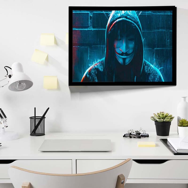 تابلو مدل anonymus my identity کد F-10030 — تصویر ۶