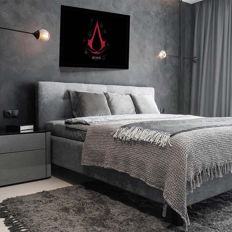 تابلو مدل assassins creed game art کد F-10035 — تصویر ۵