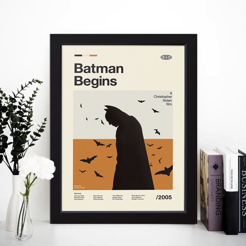 تابلو مدل Batman Begins کدm2535-w — تصویر ۴