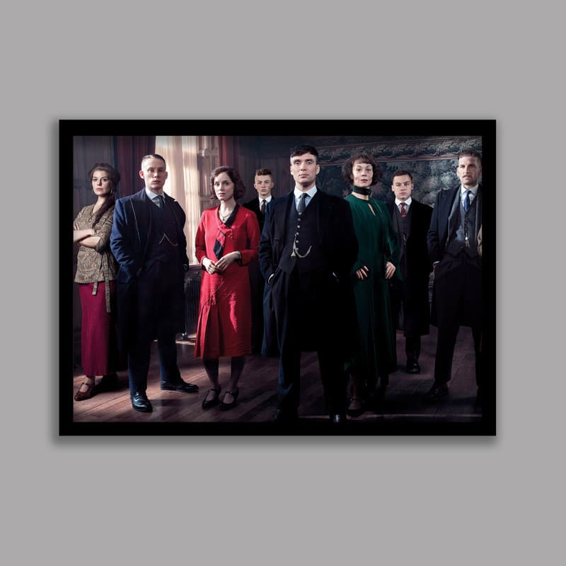 تابلو مدل سریال پیکی بلایندرز Peaky Blinders کد LA-G10377-2