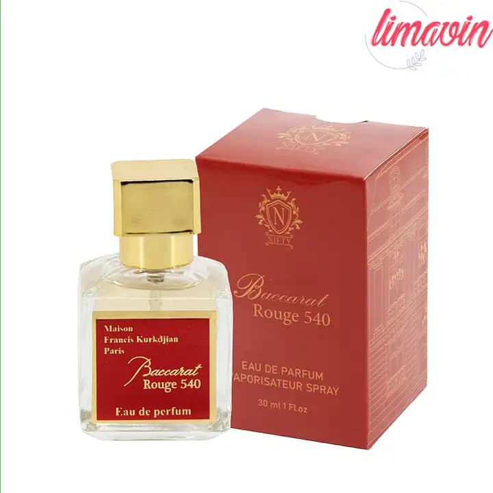 ادوپرفیوم زنانه نیفتی مدل باکارات رژ 540 با رایحه گرم حجم 30 میلیلیتر