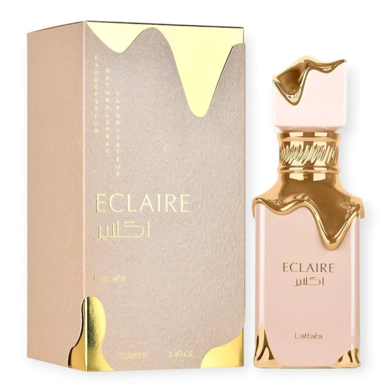 ادوپرفیوم زنانه اکلایر لطافه Lattafa مدل ECLAIRE حجم 100 میلی‌لیتر