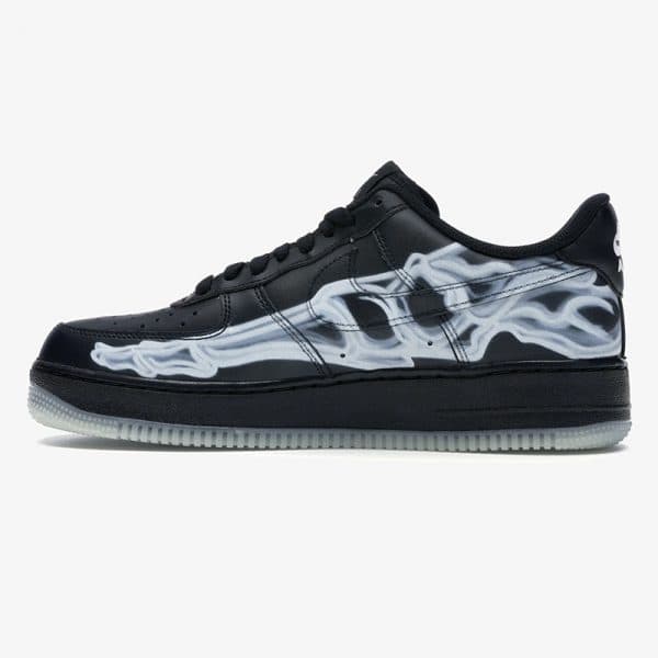 نایک ایرفورس وان اسکلتی Nike Air 1 Low Skeleton Halloween — تصویر ۳