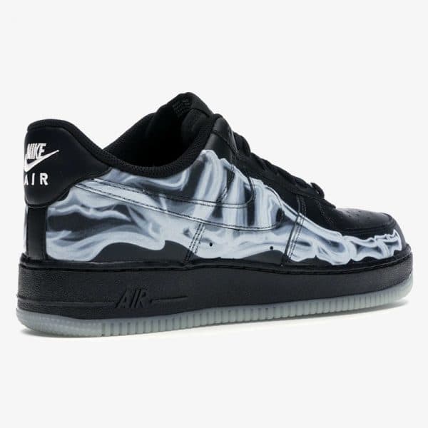 نایک ایرفورس وان اسکلتی Nike Air 1 Low Skeleton Halloween — تصویر ۲