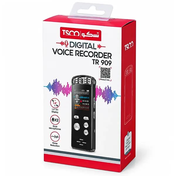 ضبط کننده صدا تسکو مدل TR 909 — تصویر ۲