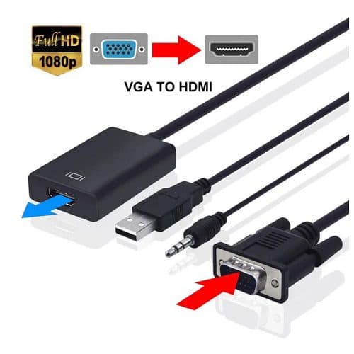تبدیل VGA به HDMI برق دار — تصویر ۶