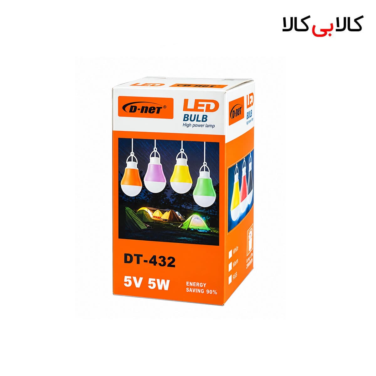 لامپ ال ای دی USB دی نت مدل DT-432 — تصویر ۴