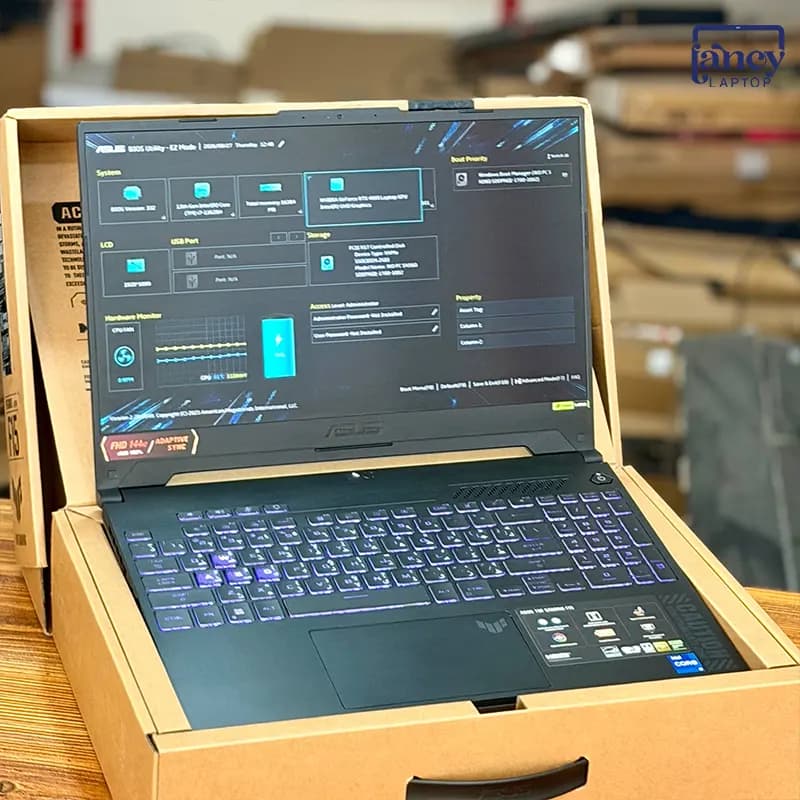 لپ تاپ اپن باکس 15.6 اینچی ایسوس TUF Gaming F15 FX507VV Core i7-13620H 32GB DDR5 2TB SSD RTX 4060 8GB 144Hz — تصویر ۴