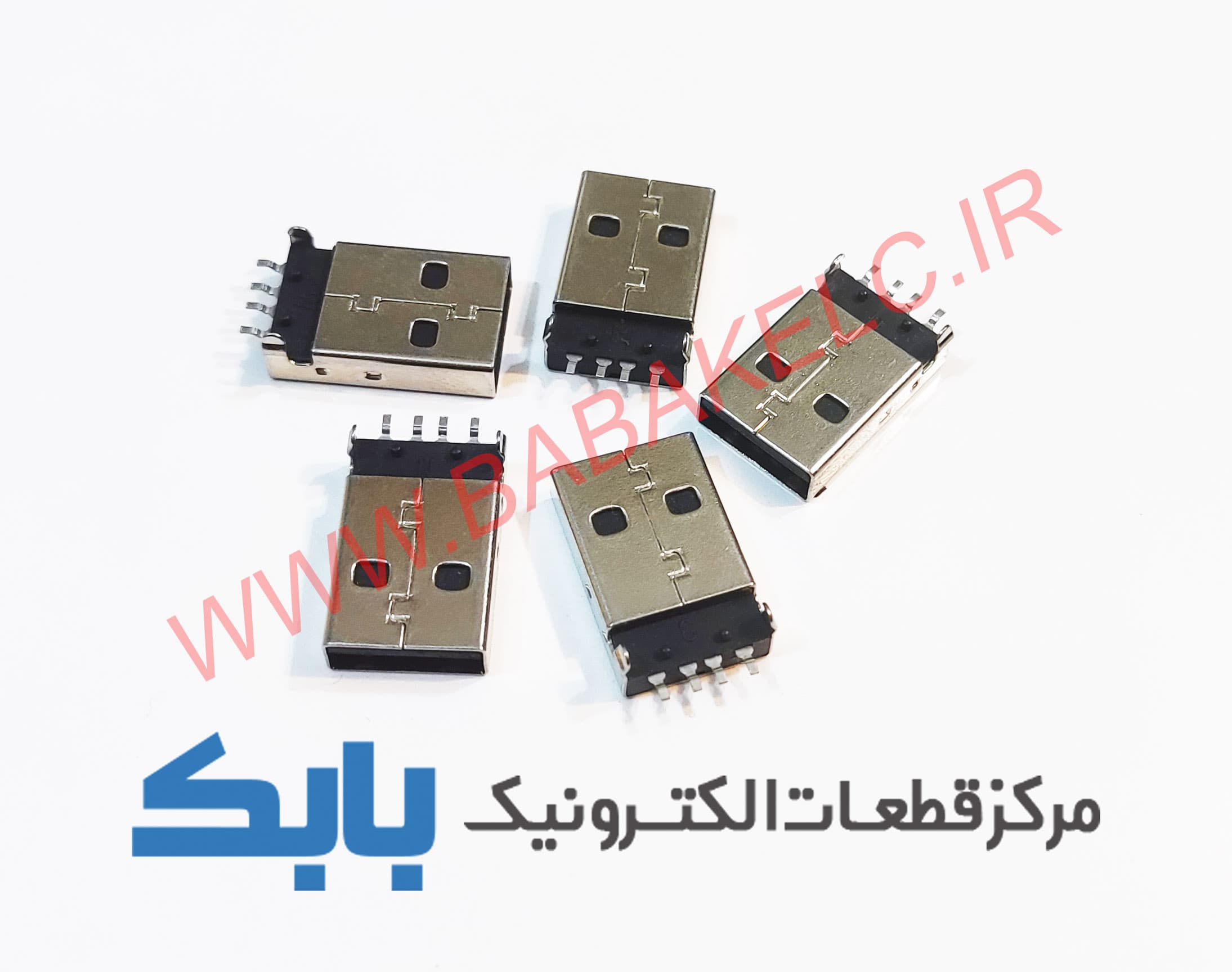 جک USB نری