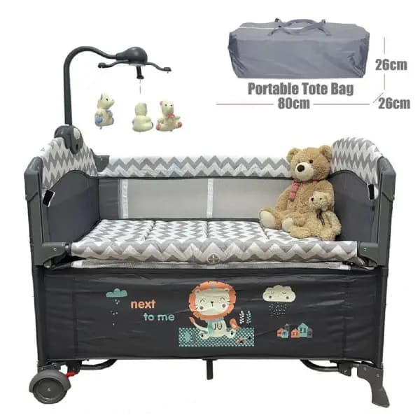 تخت و پارک و گهواره کول بی بی مدل 3909 از برند cool baby — تصویر ۳