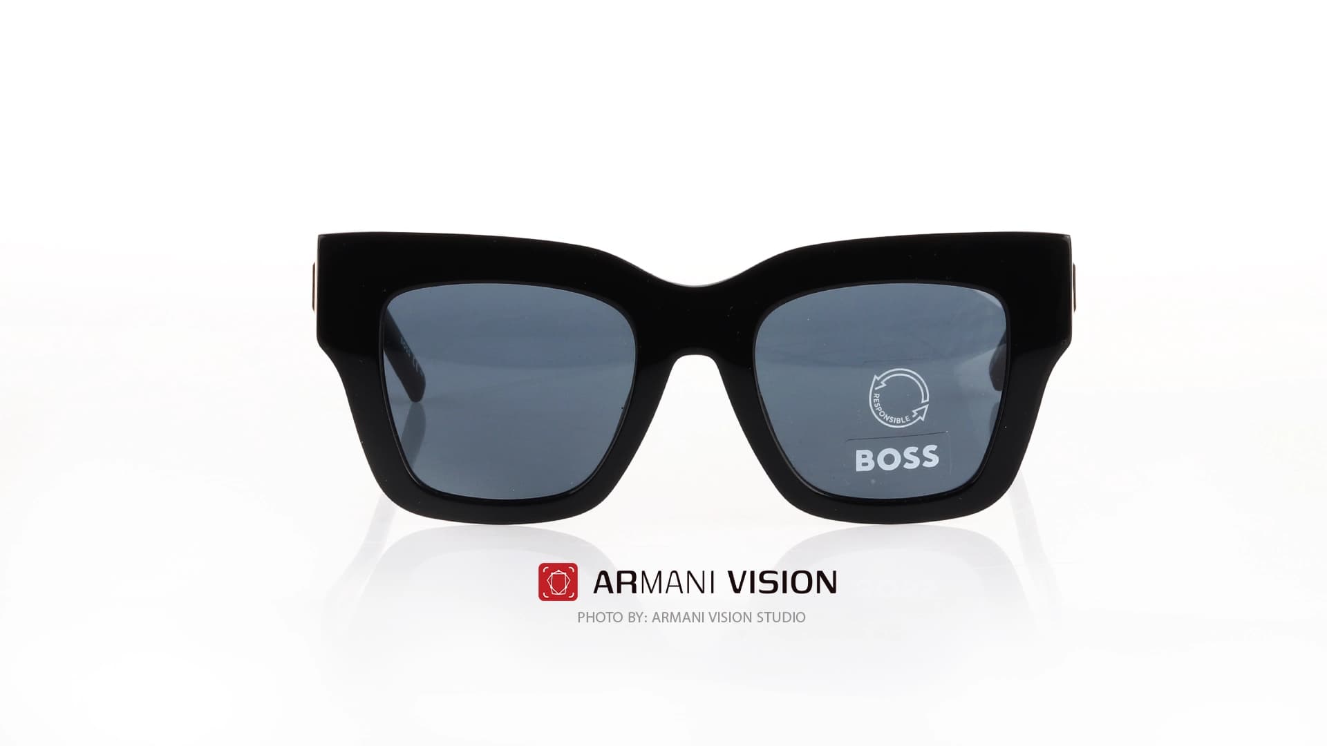 عینک هوگو باس Hugo Boss – BOSS 1386 – 807-BLACK — تصویر ۲