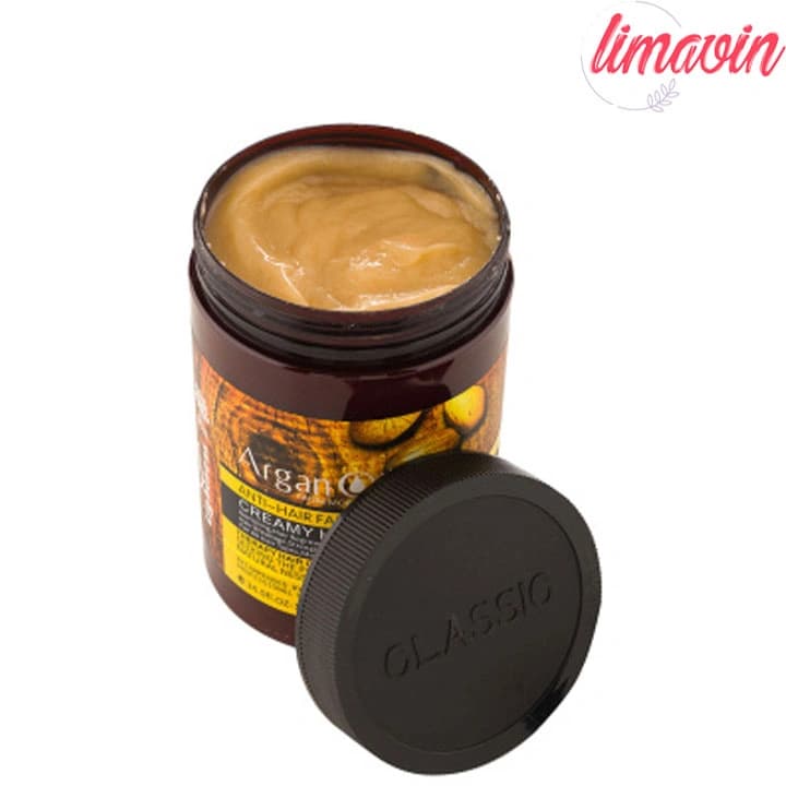 ماسک مو لایتنس Argan Oil فاقد سولفات مناسب انواع مو حجم 900 میلی لیتر — تصویر ۲