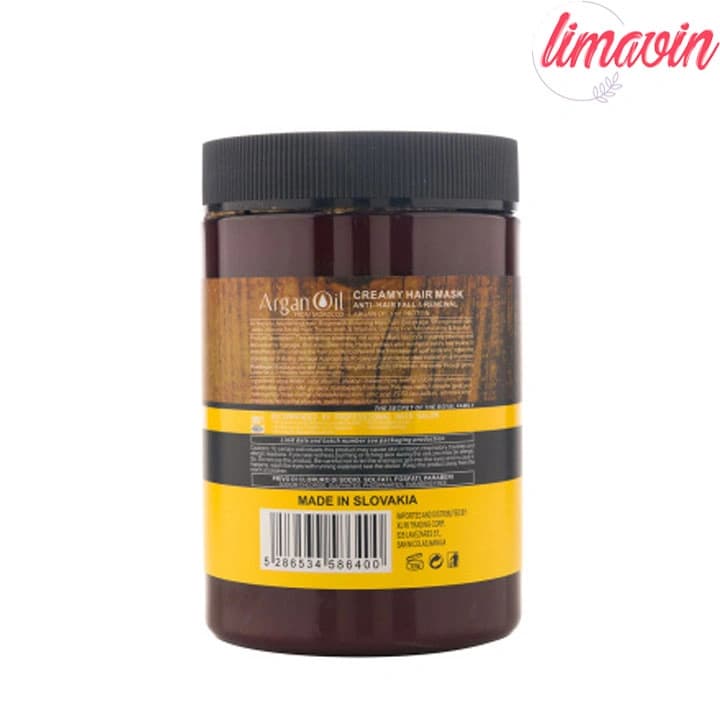 ماسک مو لایتنس Argan Oil فاقد سولفات مناسب انواع مو حجم 900 میلی لیتر — تصویر ۳
