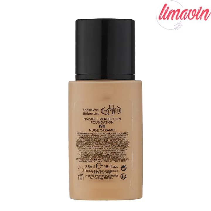 کرم پودر نوت مدل Cosmetique تحت لیسانس شماره 190 تحت لیسانس حجم 35 میلی لیتر — تصویر ۲
