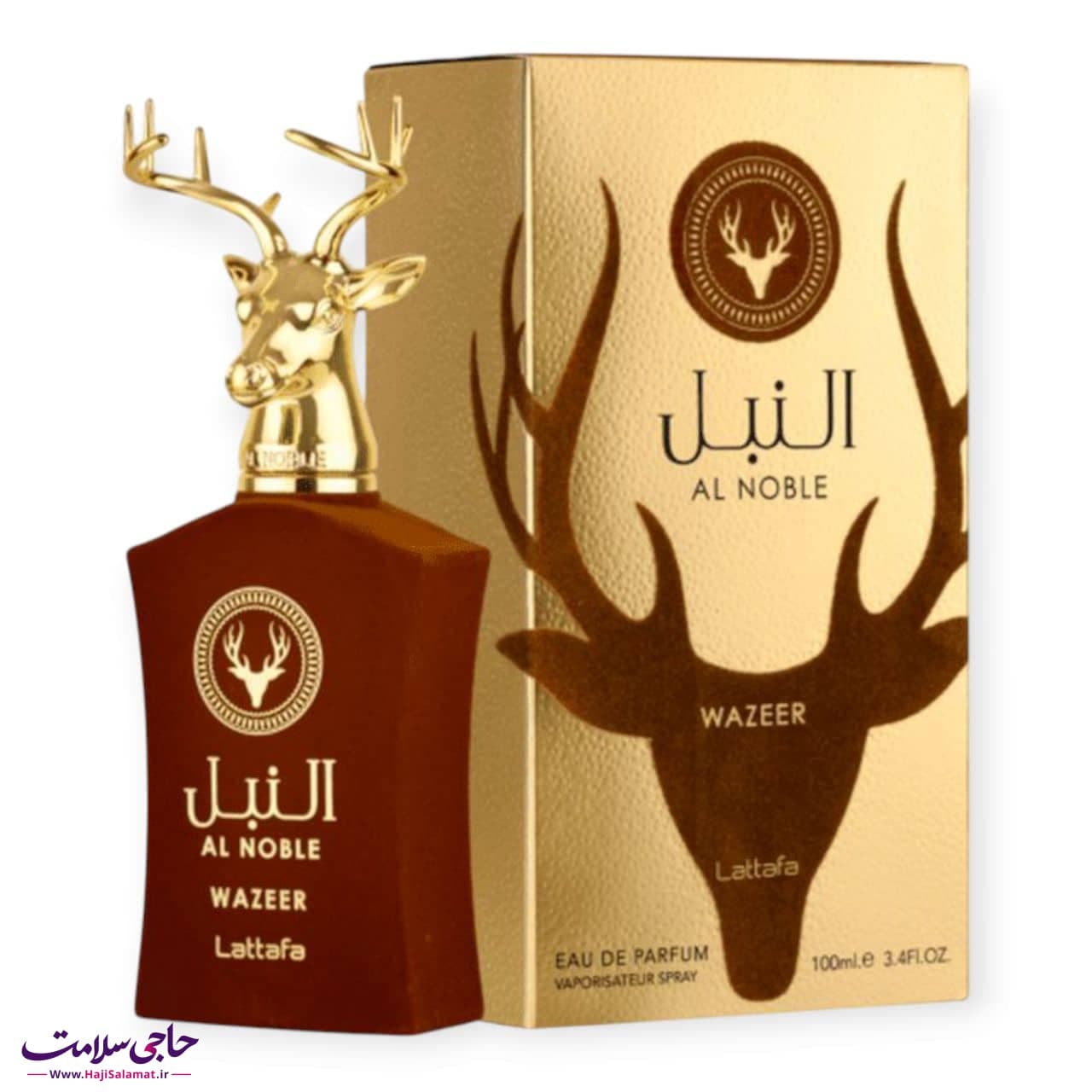 ادکلن النبل وزیر لطافه 100 میل اصلی Lattafa Al Noble Wazeer