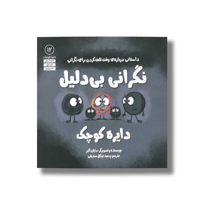کتاب دایره کوچک نگرانی بی دلیل (دایره کوچک 12) اثر دایان آلبر ترجمه وحید توکل صدیقی نشر صابرین