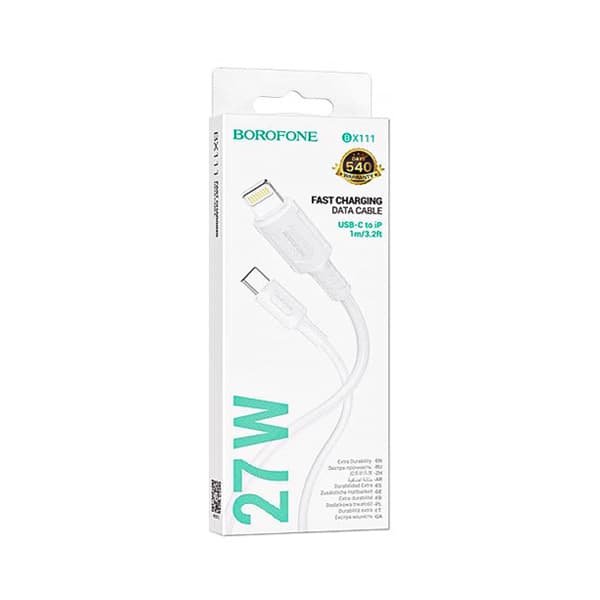 کابل تایپ سی به لایتنینگ 27W بروفون مدل BX111 طول 1 متر — تصویر ۲