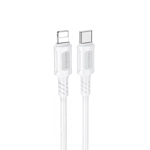 کابل تایپ سی به لایتنینگ 27W بروفون مدل BX111 طول 1 متر