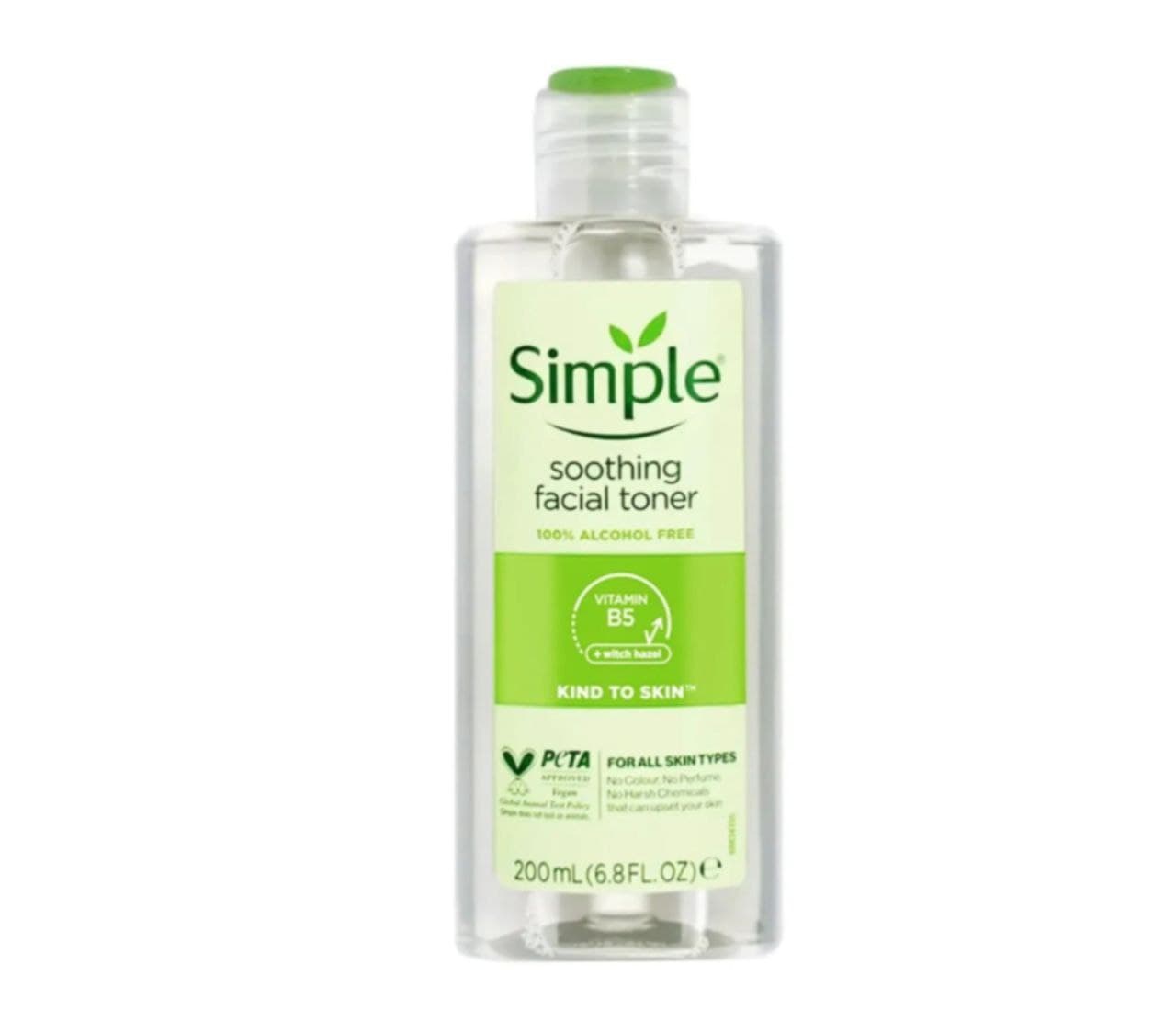 تونر سیمپل مدل kind to skin toner simple