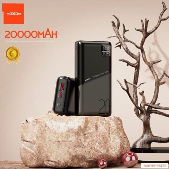 پاوربانک 20000mAh موکسوم مدل PB220 — تصویر ۳