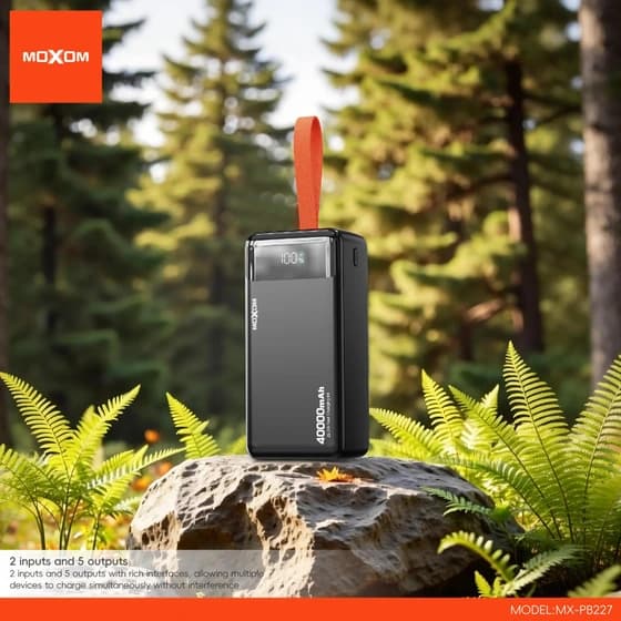 پاوربانک 40000mAh موکسوم مدل MX-PB227 — تصویر ۴