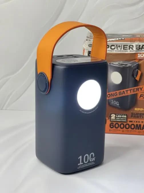 پاوربانک 60000mAh ریمکس مدل RPP-100 (سوپرفست) — تصویر ۳