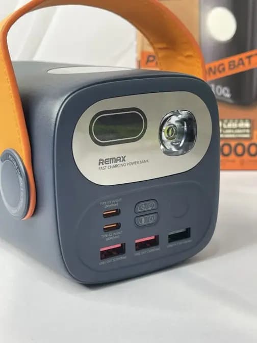 پاوربانک 60000mAh ریمکس مدل RPP-100 (سوپرفست) — تصویر ۲