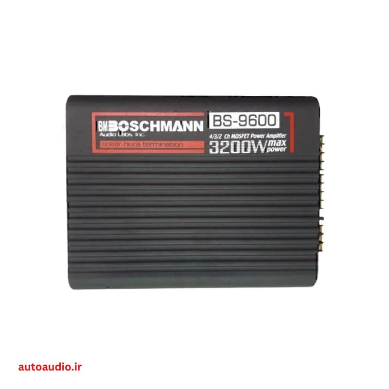 آمپلی فایر خودرو 4 کانال بوشمن مدل BOSCHMANN BS-9600