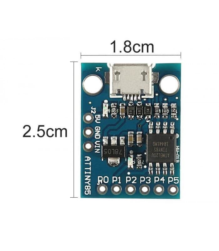 بورد توسعه Attiny85 آردوینو