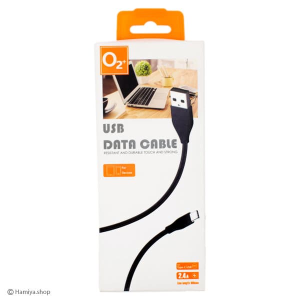 کابل O2+ مناسب برای رسپبری پای 4 و گوشی های نسل جدید USB Type C