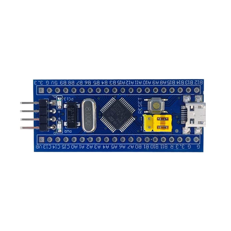 برد میکروکنترلر STM32F103C8T6 بلو پیل blue pill — تصویر ۳