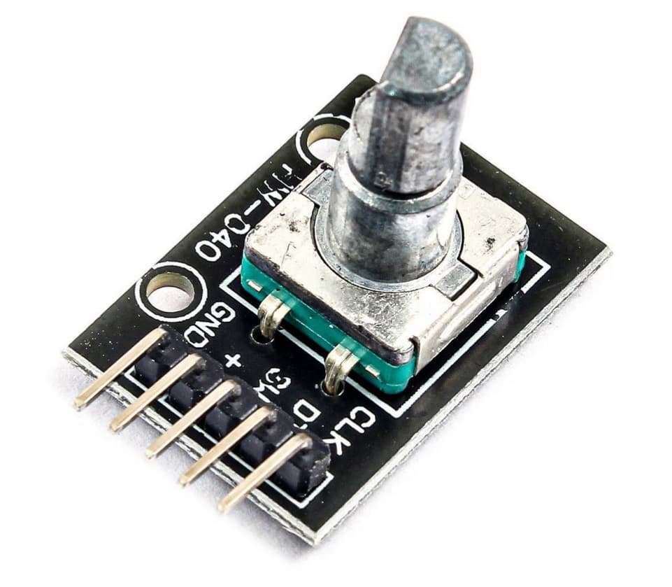 ماژول سنسور چرخش – شافت انکودر – Rotary Encoder