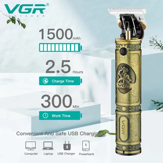 ماشین اصلاح VGR-085 خط زن وی جی ار — تصویر ۴