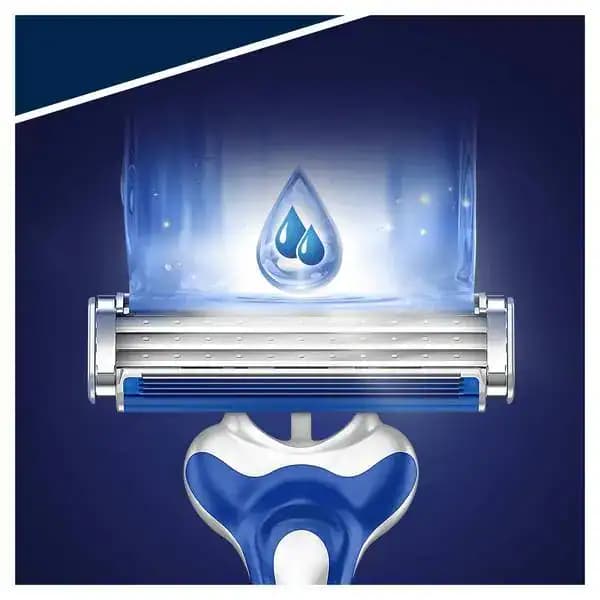 تیغ blue 3cool ژیلت ۸عددی Gillette blue 3cool 8 number — تصویر ۳